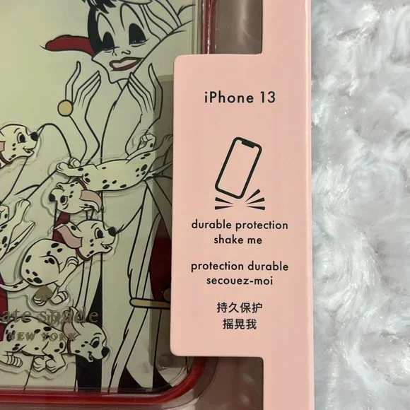 Kate Spade Disney X 101 Dalmations iPhone 13 Liquid Case - Picture 3 of 6